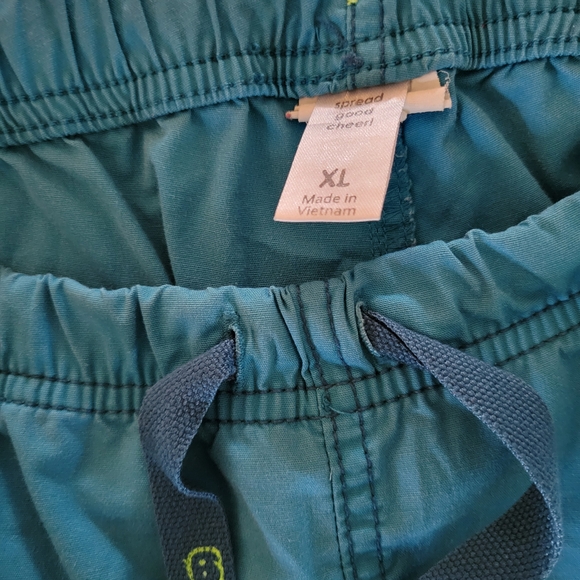 WonderWink Women's Teal Blue Scrub Set, Large top and X-Large Cargo Pant. - Picture 6 of 6
